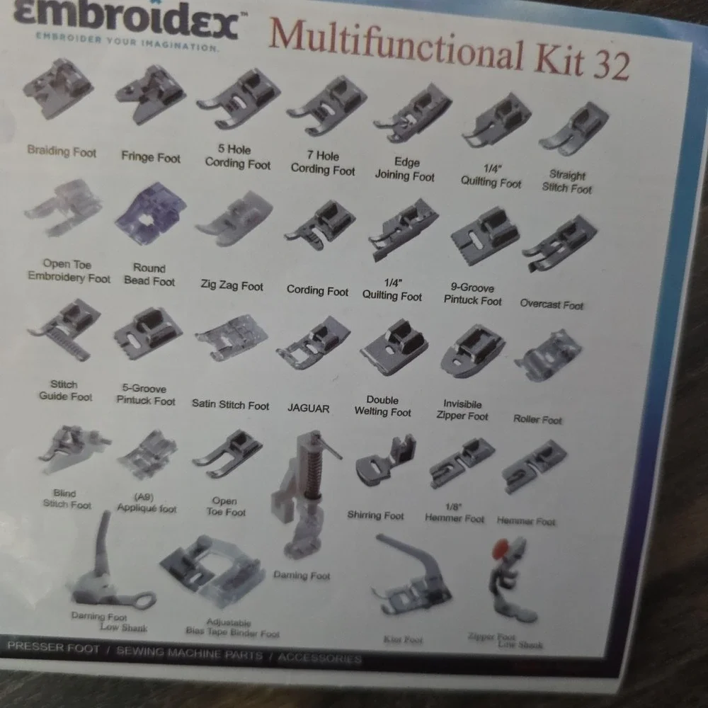 Embroidex‎ Multifunctional Kit 32